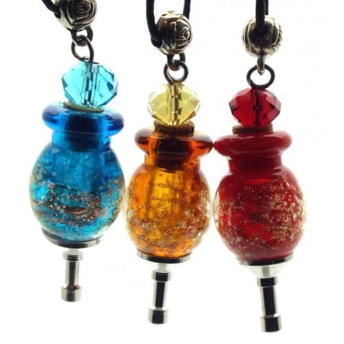 Lachrymatory Style Random Colour Bottle Pendant