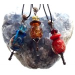 Lachrymatory Style Random Colour Bottle Pendant