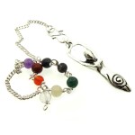 Pewter Goddess Chakra Pendulum