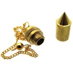 Brass Bullet Shaped Pendulum