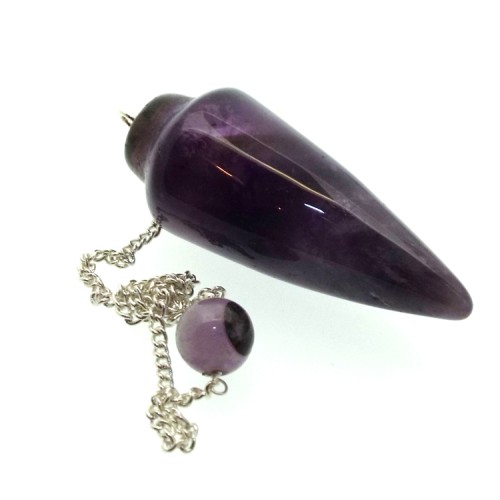 Amethyst Gemstone Cone Pendulum