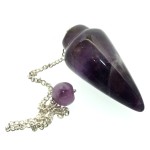 Amethyst Gemstone Cone Pendulum