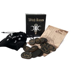 Wooden Witches Rune Set with Instructions