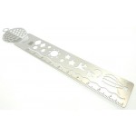 Stainless Steel Hot Air Balloon Stencil Ruler