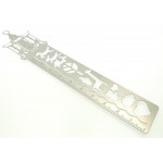 Stainless Steel Merry Go Round Stencil Ruler