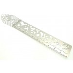 Stainless Steel Bird Cage Stencil Ruler