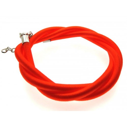17 Inch Orange Cord Necklace for Pendants