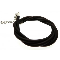 17 Inch Dark Brown Cord Necklace for Pendants