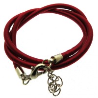 17 Inch Burgundy Cord Necklace for Pendants