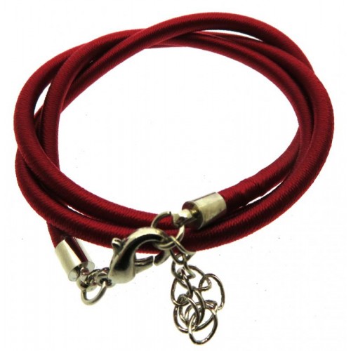 17 Inch Burgundy Cord Necklace for Pendants