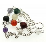 Chakra Gemstone Chain for Pendulums or Jewellery
