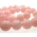 16 inch 16mm Round Rose Quartz Bead String