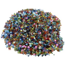 50gms Mixed Seed Bead Bead Pack