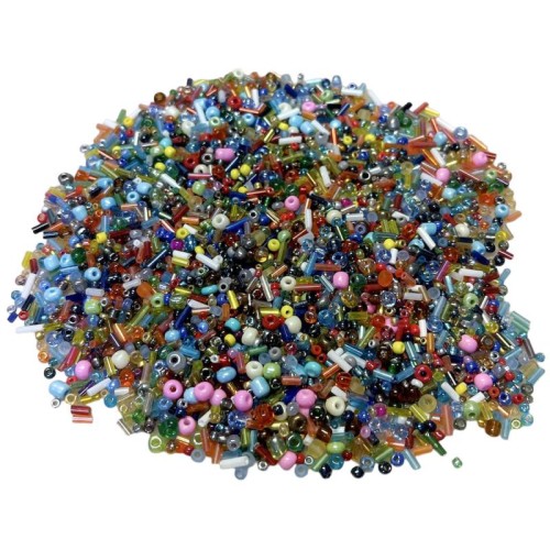 50gms Mixed Seed Bead Pack