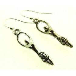 Goddess Fishhook Earrings