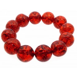 18mm Faux Amber Power Bracelet