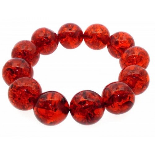 18mm Faux Amber Power Bracelet