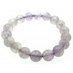 10mm Lilac Amethyst Gemstone Power Bracelet