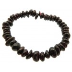 Garnet Gemstone Small Pebble Bracelet