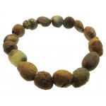 Mongolian Gobi Desert Agate Raw Bracelet