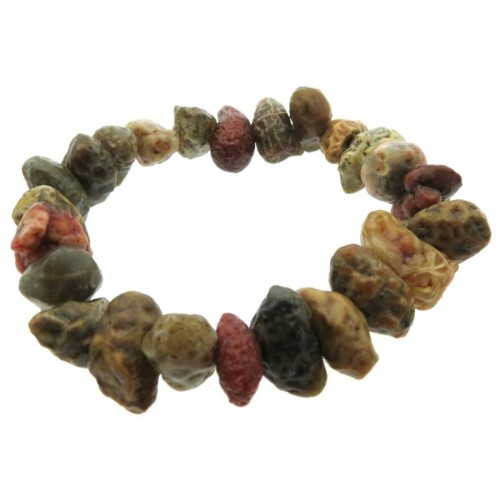 Mongolian Gobi Desert Agate Bracelet 01