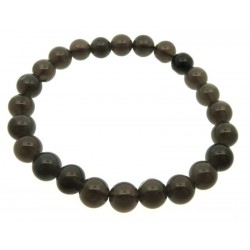 8mm Obsidian Gemstone Power Bracelet