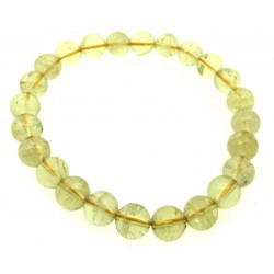 7mm Natural Citrine Gemstone Power Bracelet