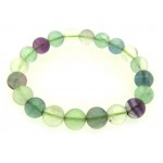 8mm Fluorite Gemstone Power Bracelet