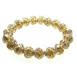 Champagne Aura Quartz Bracelet