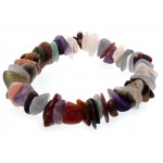 Mixed Random Tumbled Gemstone Bracelet