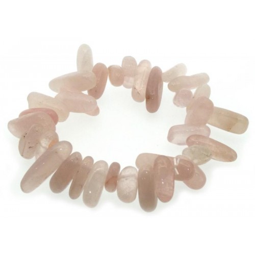 Rose Quartz Gemstone Random Bracelet