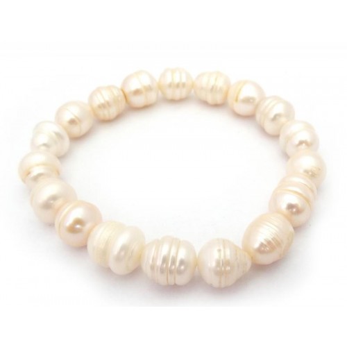 Freshwater Pearl Elasticated Bracelet