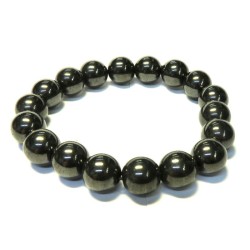 12mm Magnetic Hematite Power Bracelet