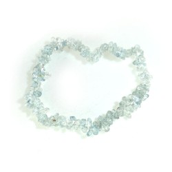 Blue Topaz Gemstone Chip Bracelet