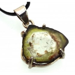 Tourmaline Gemstone Sterling Silver Pendant 01