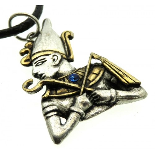 Osiris Egyptian God Metal Pendant