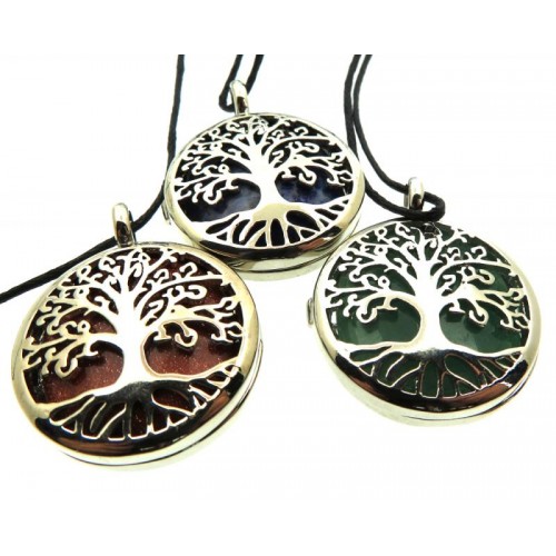 Tree of Life Gemstone Pendant