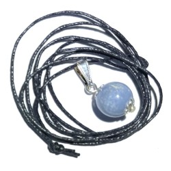 12mm Angelite Gemstone Sphere Pendant