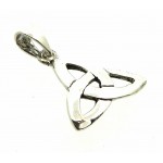 Small Triquetra Sterling Silver Pendant