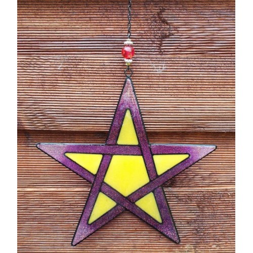 Pentagram Colourful Hanging Mobile