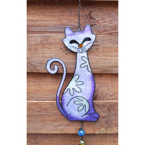 Cat Colourful Hanging Mobile