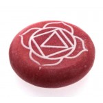 Root Chakra Meditation Soapstone with Pouch