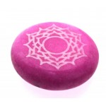 Crown Chakra Meditation Soapstone with Pouch