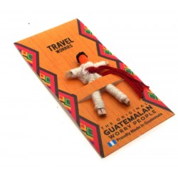 Mini Guatemalan Worry Doll for Travel
