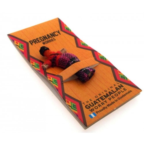 Mini Guatemalan Worry Doll for Pregnancy