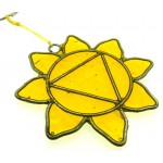 Solar Chakra Symbol Mini Suncatcher