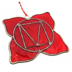 Root Chakra Symbol Mini Suncatcher