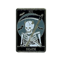 Metal Enamel Death Badge