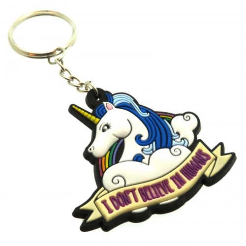 Soft Unicorn Keyring Design 01