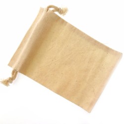 Muslin Drawstring Pouch Natural